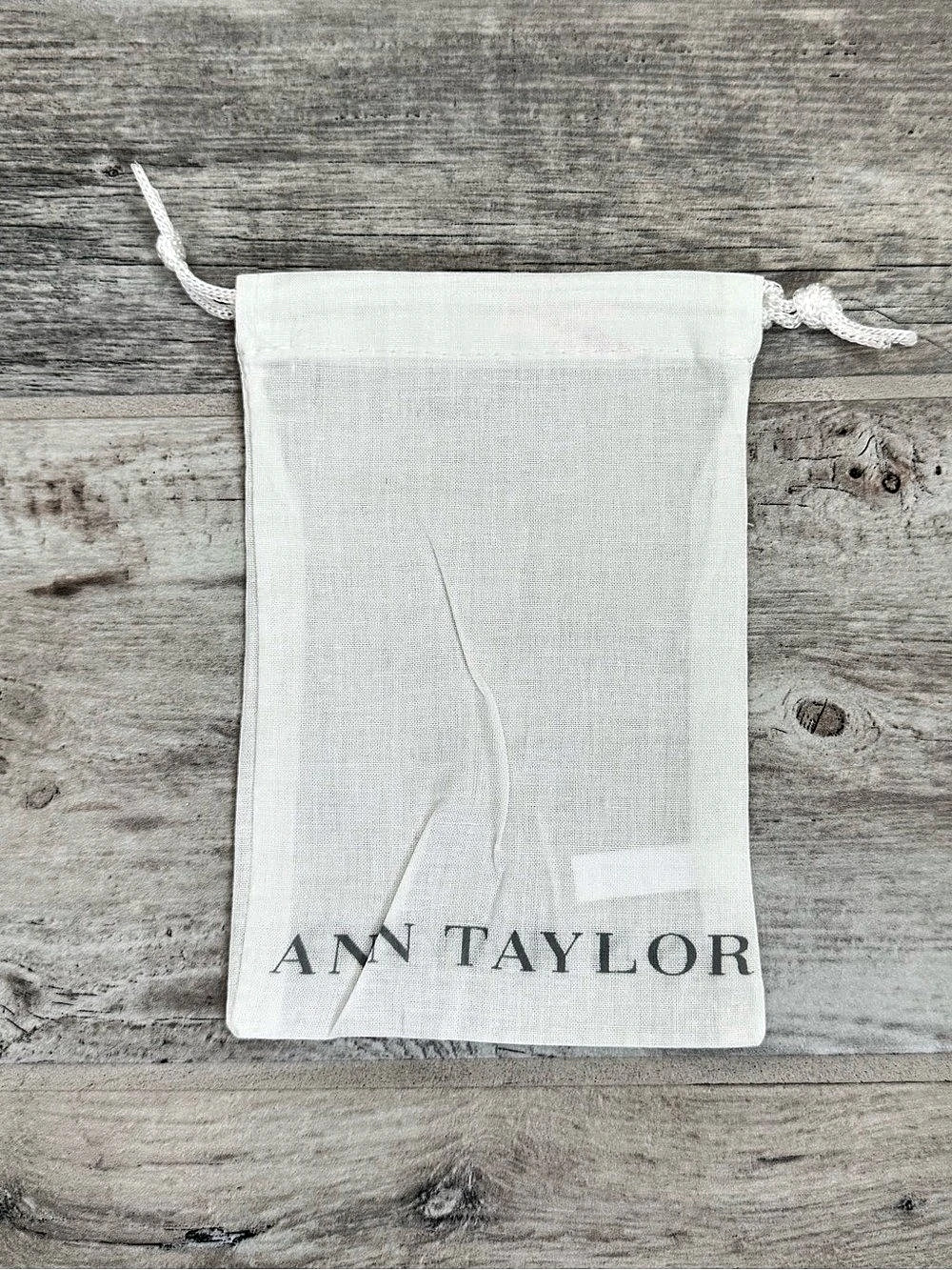 Ann Taylor Drawstring Dust Bag Pouch